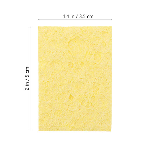 30 Pcs Soldering Iron Cleaner Sponge Cleaning Brass Tip 1