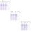 3Sets Haarverfpakket Paars Plastic Applicator Kit Voor Salon 10