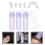 3Sets Haarverfpakket Paars Plastic Applicator Kit Voor Salon 11