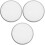 3St Drum Skin Set Wit Duurzaam Polyester Voor Jazz Drums En Percussie 4