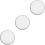 3St Drum Skin Set Wit Duurzaam Polyester Voor Jazz Drums En Percussie 5