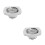 2Pcs White Rv Water Supply Valve with Rotating Cap for Camper Use 5
