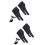 4Pcs Breathable Black Drawing Gloves for Tablet Artwork Artist Use 6