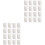 200Pcs Disposable Therapy Foot Covers Waterproof Breathable White 4