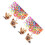 340Pièces Bandes Élastiques Colorées Pour Animaux Accessoires Cheveux 9