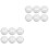 Set Of 2 Face Puff For Powder Make Up Pads Pressed Compact Makeup 3