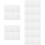 30St Wateroplosbare Borduurondersteuning Wit Non-Woven Stof 10