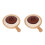 2Pcs Ceramic Beige Stew and Soup Pot Kitchen Cookware 6