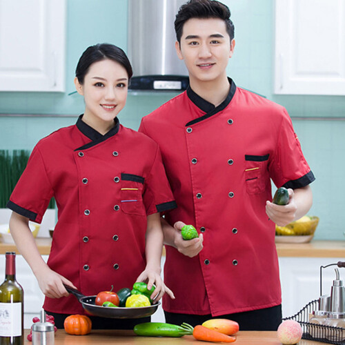 Hotel Cook Uniform Chef Apparel Men And Women Work 1