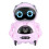 Mini-RC-Roboter 3-tlg. mit -, Tanz-, Singefunktion, LED, pink 2