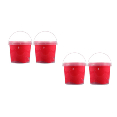 4Pièces Argile Modelage DIY Résine Jeu Enfants 2