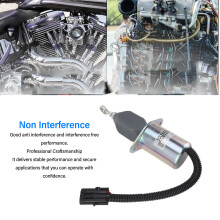 12V Shut Off Solenoid Valve High Sensitivity Metal