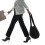 1Grote Zwarte Schoudertas, Multifunctioneel En Chic Dames 3