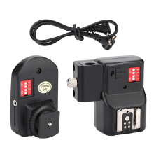 No Damage to Camera Wireless Flash Remote Set, Strong Anti-interference Ability with16Channels, Wide Working Range, High-speed and Synchronous Sync