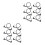 12Pièces Câbles Patch Guitare Électrique Noir PVC Stable 11