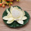 2Pcs White LED Floating Lotus Light Romantic Pool Flower Decoration 8