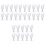 30Pcs Clear Pudding Cups Dessert Cups for Party Serving 3