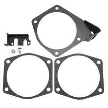 OEM-Style Throttle Cable Bracket for LS Engine Platforms, Durable and Resistant to Aging Build for92mm to102mm Intake Systems, Includes Gaskets and