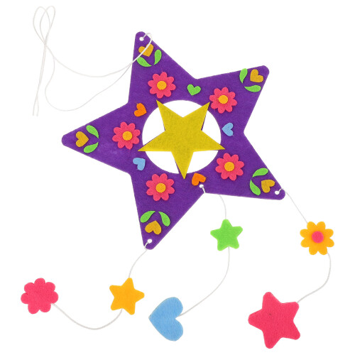 3Sets Handmade Dream Catcher Kit Nonwoven Fabric DIY Set 1