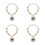 4St ABS Huisdier Ketting Wit Petal Collar Medium 8