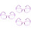 3Pcs Blue Light Glasses Kids Lightweight Flexible Frame for Screen Use 7