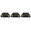 3Pcs Black Oxford Tool Organizer Bag Durable Multi-Pocket Tools Holder 9