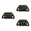 3Pcs Black Oxford Tool Organizer Bag Durable Multi-Pocket Tools Holder 10