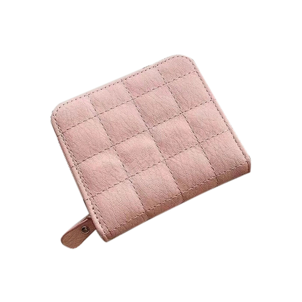 Slim Credit Card Holder Women Purse With Zipper Rfid Blocking Wallet Compact Leather Wallet With Snap Button And Zip Design Embroidered Pattern8 9028731513041
