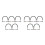 10Pcs Right Angle Elbow Patch Cable for Guitar Black Low Capacitance 4