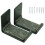 6Pcs Grey Wall Mounted Snowboard Rack Metal Display Shelf for Storage 3