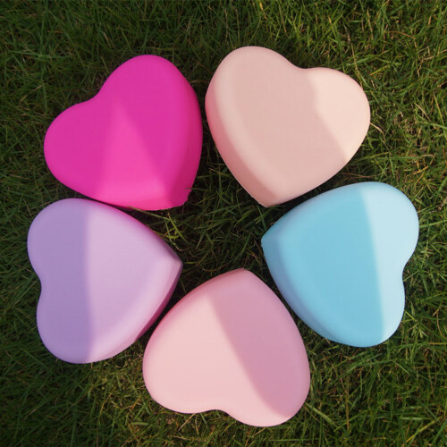 Brush Pink Scrub Artifact Heart-Shaped 2