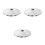 3Pcs Silver Plastic Candy Machine Top Lid Universal Replacement Cover 7
