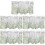 5Pcs Multi Color Rustic Style Window Valance Short Curtains for Home 8