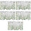 5Pcs Multi Color Rustic Style Window Valance Short Curtains for Home 9