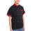 Veste Chef Noir Courtes Confortable Et Durable 8