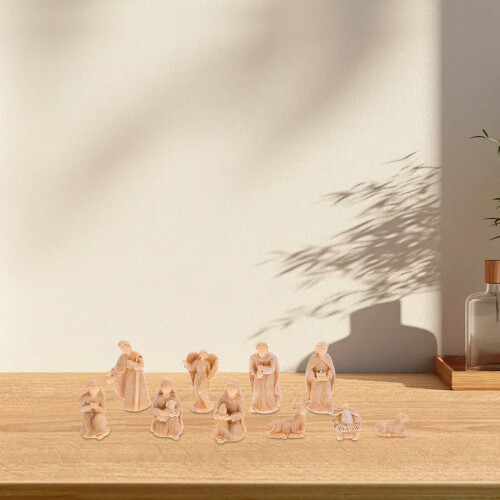 5Ensembles Statues Beige En Résine Pour Déco Maison 2