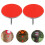 200Pcs Durable Reflective Trail Marking Thumbtacks for Hiking 9