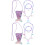 2Ensembles Collier Queue De Sirène Violet Bracelet Pour Fille 5
