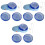 3Sets Home Use Beads Spinner Bowl Electric Beading Machine Sky-Blue 3