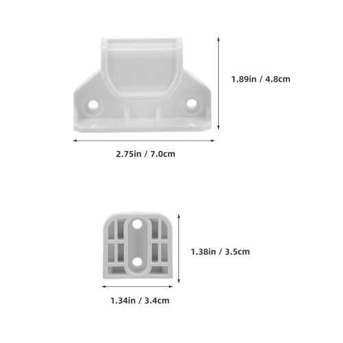 1Ensemble Pièces Remplacement Portail Bébé Rétractable Silicone 2