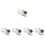 5Pièces Loupe Micro 45X ABS Clip Portable Colorée 6