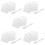 50Sets Small Dessert Bowls Lids for Event Catering 9