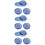 3Sets Home Use Beads Spinner Bowl Electric Beading Machine Sky-Blue 8