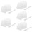 50Sets Small Dessert Bowls Lids for Event Catering 11