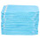 90Pcs Portable Elders Waterproof Bibs Sky-Blue Disposable Feeding 8