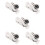 5Pièces Loupe Micro 45X ABS Clip Portable Colorée 8