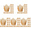 250Pièces Papiers Pour Cupcakes Assortis Usage Sûr 3