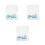3Paires Bouchons Silicone Étanches Pour Natation Voyage 8