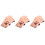 3Ensembles Jeu Cartes Poker Plastic Rose Pour Fêtes 10