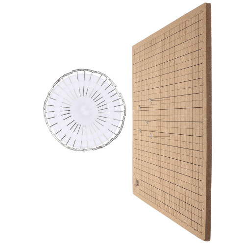 3Sets Macrame Board Met Rvs En T- Voor Knotting Creaties 2